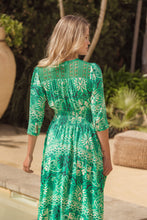 Load image into Gallery viewer, Jade Print Indiana Maxi By JAASE