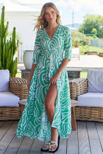 Load image into Gallery viewer, Matcha Print Indiana Maxi By Jaase