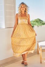 Load image into Gallery viewer, Sunny Print Heidi Midi Dress by Jaase